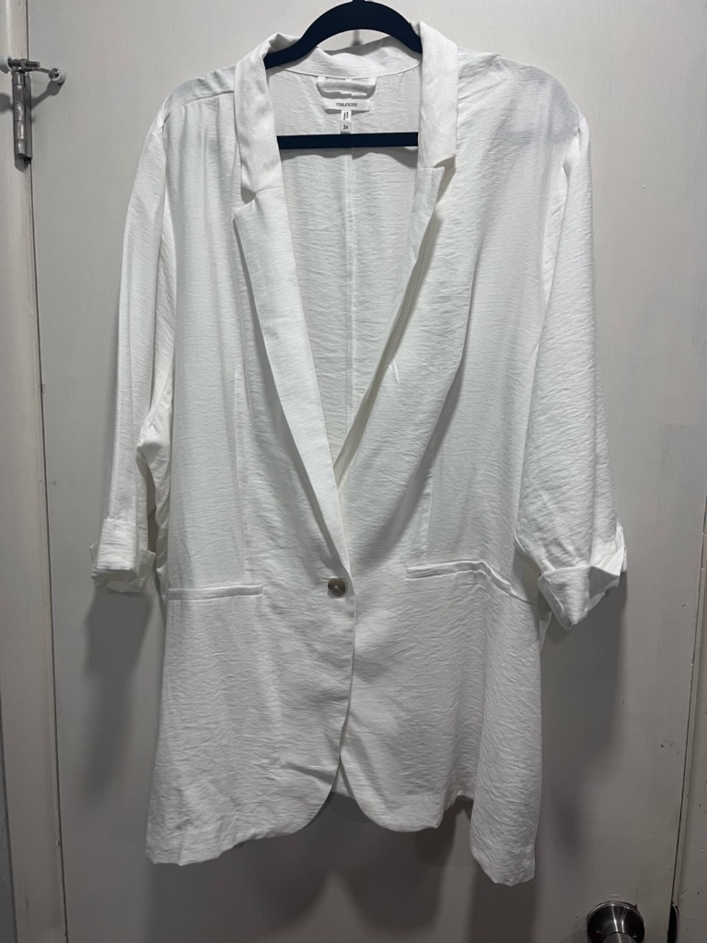 Maurices White Open Casual Blazer